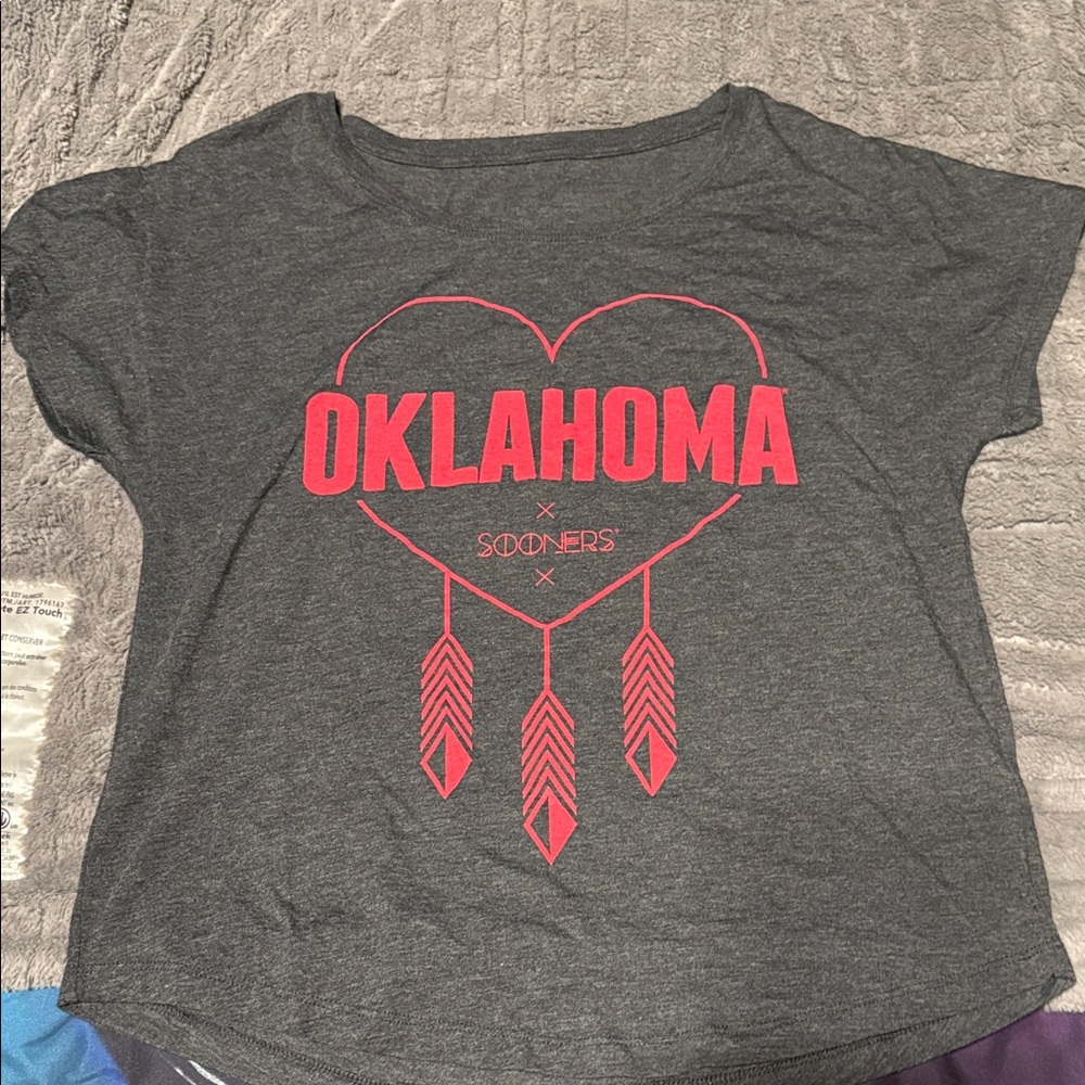 Gray Oklahoma Women’s Shirt